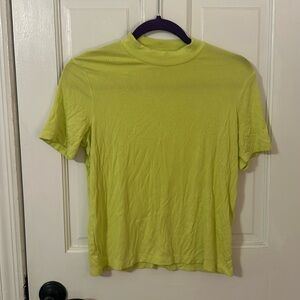 Banana Republic Fitted mock neck Tee